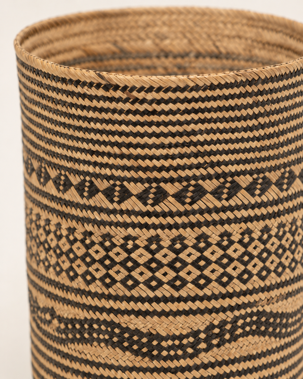 Praya Handwoven Rattan Basket | Natural Bali Storage
