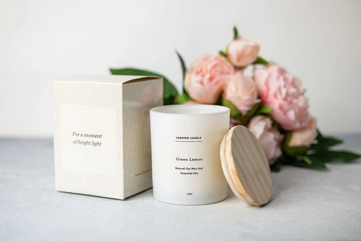 Luxury Spa Gift Box – Natural Self-Care Set with Candle, Wine Glass & Relaxation Essentials