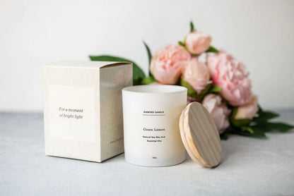 Luxury Spa Gift Box – Natural Self-Care Set with Candle, Wine Glass & Relaxation Essentials