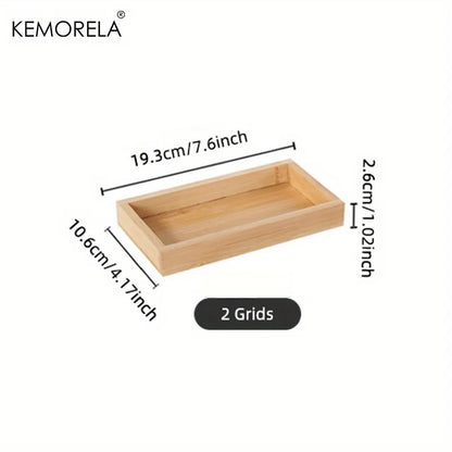 Bamboo Ritual Tray – Entryway Organizer & Crystal Display | Mindful Living