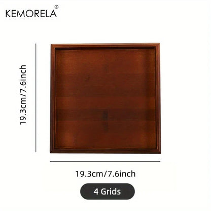 Bamboo Ritual Tray – Entryway Organizer & Crystal Display | Mindful Living