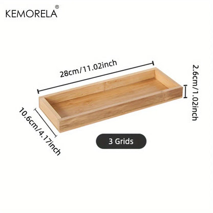 Bamboo Ritual Tray – Entryway Organizer & Crystal Display | Mindful Living