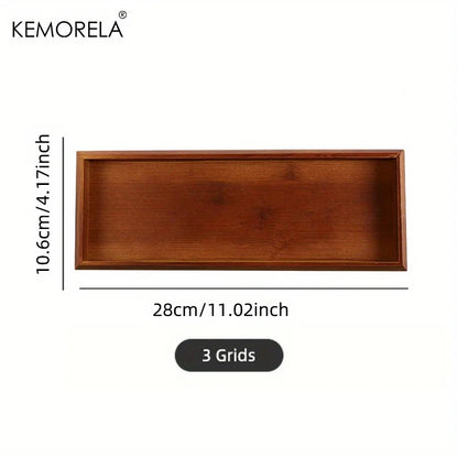 Bamboo Ritual Tray – Entryway Organizer & Crystal Display | Mindful Living