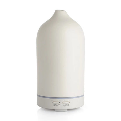 A white ceramic diffuser displayed on a clean white background. — for Carpe Diem Dream