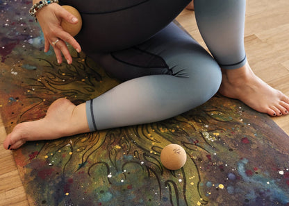 Cork Yoga Massage Ball – Natural Myofascial Recovery Tool