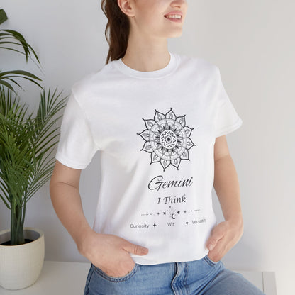 gemini-sun-i-think-zodiac-t-shirt-black-artwork-white-model-supplier