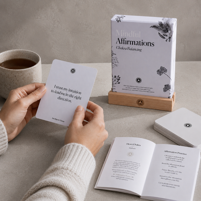 Mindful Affirmations for Chakra Balancing – Daily Energy & Alignment Cards